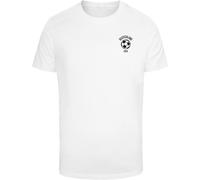 Mister Tee Maglietta con orso da calcio MT3346 S Bianco