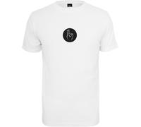 Mister Tee Maglietta con patch Easy Sign M Bianco