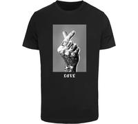 Mister Tee Maglietta con segno d'amore tatuato MT3930 XS Nero