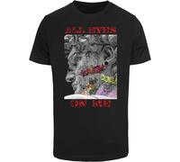 Mister Tee Maglietta con statua del volto "All Eyes" MT3754 S Nero