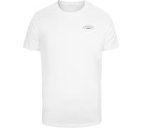 Mister Tee Maglietta con teschio e farfalla MT3564 XS Bianco