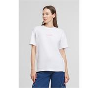 Mister Tee Maglietta da donna Be Kind Heart Emb MST338 S Bianco