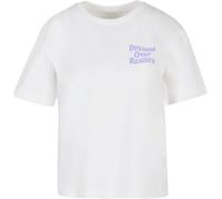 Mister Tee Maglietta da donna Dreams Over Reality Tee MST220 XS Bianco