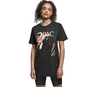 Mister Tee Maglietta da donna Ladies Tupac Me Against The World Cover Tee Nero M Nero
