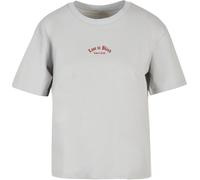 Mister Tee Maglietta da donna L'amore è cieco L'amore è crudele MST018 M Grigio