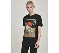Mister Tee Maglietta da donna Maglietta da donna Pianeta lontano XS Nero