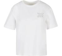 Mister Tee Maglietta da donna Never Look Back MST252 S Bianco