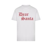 Mister Tee Maglietta 'Dear Santa' rosso / bianco Uomo Mister Tee XXL