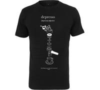 Mister Tee Maglietta Depresso Tee XS Nero