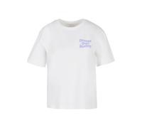 Mister Tee Maglietta 'Dreams Over Reality' indaco / bianco Donna Mister Tee XS