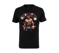 Mister Tee Maglietta 'Dynamite Mike' marrone / rosso sangue / nero / bianco Uomo Mister Tee S marrone / rosso sangue / nero / bianco