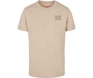 Mister Tee Maglietta Eat Your Girl Out MT3584 L Beige