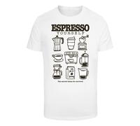 Mister Tee Maglietta 'Espresso Yourself Coffee' nero / bianco Uomo - Abbigliamento - Taglie comode - Maglie e T-shirt Mister Tee XXXL