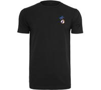 Mister Tee Maglietta Estate Basket EMB S Nero