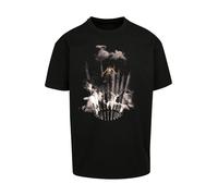 Mister Tee Maglietta 'Flashing Lights' talpa / nero Uomo Mister Tee S