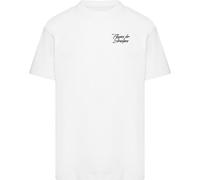 Mister Tee Maglietta Flowers For Strangers Heavy Oversize MT4009 XL Bianco