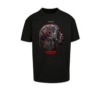 Mister Tee Maglietta 'Flying High' grigio / rosso / nero / bianco Uomo Mister Tee 4XL