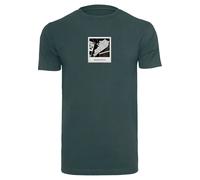 Mister Tee Maglietta 'Glamorous Memory' grigio chiaro / abete / nero / offwhite Uomo Mister Tee S