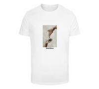 Mister Tee Maglietta 'God Given Pizza' greige / rosso / bianco Uomo Mister Tee S greige / rosso / bianco