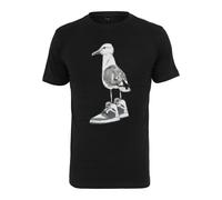 Mister Tee Maglietta grigio scuro / nero / bianco Uomo - Abbigliamento - Taglie comode - Maglie e T-shirt Mister Tee S