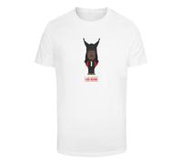 Mister Tee Maglietta 'I Am Music' stucco / rosso / nero / bianco Uomo Mister Tee 4XL stucco / rosso / nero / bianco