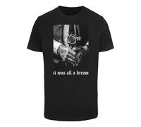 Mister Tee Maglietta 'It Was All A Dream' grigio / nero / bianco Uomo - Abbigliamento - Taglie comode - Maglie e T-shirt Mister Tee XL