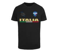 Mister Tee Maglietta 'Italia' senape / verde / rosso fuoco / nero Uomo Mister Tee S