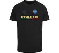 Mister Tee Maglietta Italia Trikot Tee MT3316 XS Nero