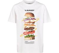 Mister Tee Maglietta Kids A Burger MTK222 158/164 Bianco