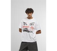 Mister Tee Maglietta King Of The Race Oversize MT3849 XL Bianco