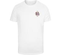 Mister Tee Maglietta LA City Stampa Tee MT3100 4XL Bianco