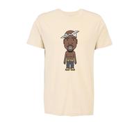 Mister Tee Maglietta 'LA Sketch' beige chiaro / colori misti Uomo Mister Tee XS