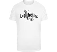 Mister Tee Maglietta LA Wording MT3792 L Bianco