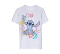 Mister Tee Maglietta 'Lilio& Stitch Flower' giallo / sambuco / rosa antico / bianco Bambini - Bimba - Ragazza (taglie 140-176) - Abbigliamento - Maglie e top - T-shirt Mister Tee 158-164