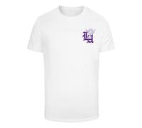Mister Tee Maglietta lilla / sambuco / bianco Donna - Abbigliamento - Taglie comode - Maglie e top - Maglie e T-shirt Mister Tee XS
