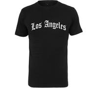 Mister Tee Maglietta Los Angeles Wording Tee 5XL Nero