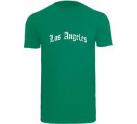 Mister Tee Maglietta Los Angeles Wording Tee MT1578 L Verde