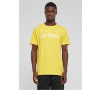 Mister Tee Maglietta Los Angeles Wording Tee XXL Giallo