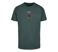 Mister Tee Maglietta 'Lost Youth Rose' abete / verde scuro / rosso sangue / bianco Uomo Mister Tee L