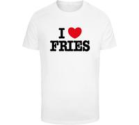 Mister Tee Maglietta Love Fries Tee MT3307 L Bianco