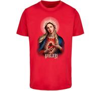 Mister Tee Maglietta Maria in preghiera MT3025 S Rosso