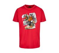 Mister Tee Maglietta marrone / rosso / nero / bianco Uomo Mister Tee L