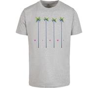 Mister Tee Maglietta Miami Palms Tee MT2404 XL Grigio