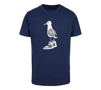 Mister Tee Maglietta navy / nero / bianco Uomo - Abbigliamento - Taglie comode - Maglie e T-shirt Mister Tee L