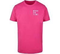 Mister Tee Maglietta Never On Time Tee MT1144 XXL Rosa