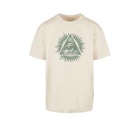 Mister Tee Maglietta 'New Order' beige / grigio fumo / verde scuro / arancione Uomo Mister Tee M beige / grigio fumo / verde scuro / arancione