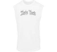 Mister Tee Maglietta 'New York' nero / bianco Uomo Mister Tee XXL nero / bianco