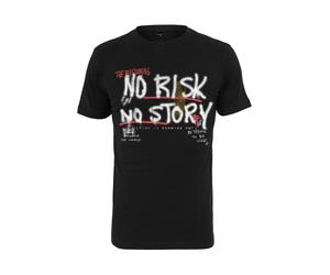 Mister Tee Maglietta 'No Risk No Story' oliva / rosso / nero / bianco Uomo Mister Tee S
