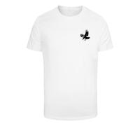 Mister Tee Maglietta 'Not Afraid' nero / bianco Uomo Mister Tee XXL nero / bianco