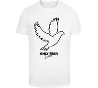 Mister Tee Maglietta Only Fear God MT3933 L Bianco